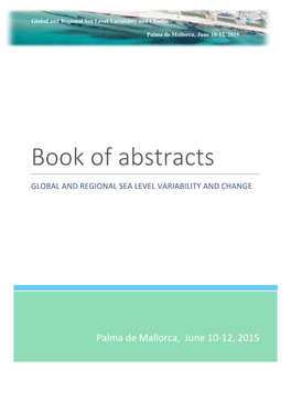 Book of Abstracts