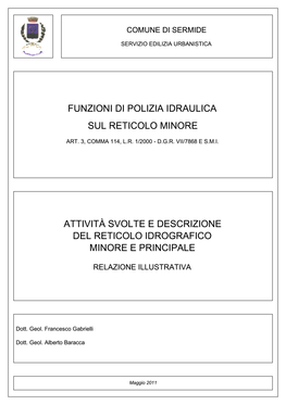 Relazione Illustrativa FINALE