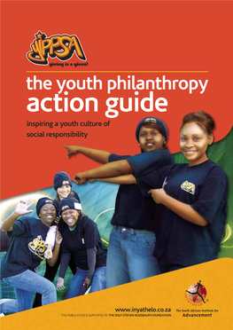 The Youth Philanthropy Action Guide Important to Us