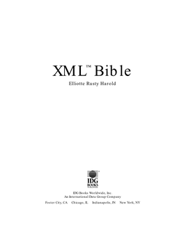 [PDF] XML™ Bible