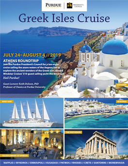 Greek Isles Cruise