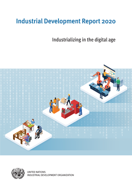 Industrial Development Report 2020 Report Development Industrial