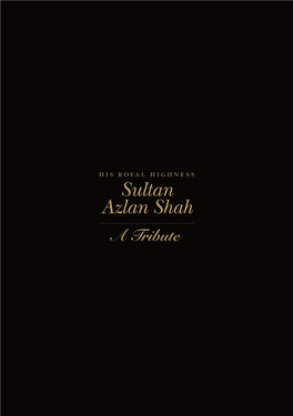 First Sultan Azlan Shah Fellow at the Oxford Centre for Islamic Studies