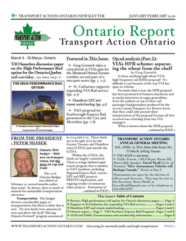 TAO Ontario Report 2016-02