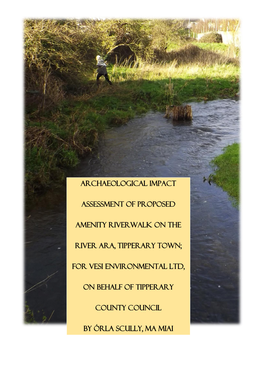 Archaeological Impact Assessment of Proposed