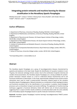 Download Ppis for Each Single Seed, Thus Obtaining Each Seed’S Interactome (Ferrari Et Al., 2018)