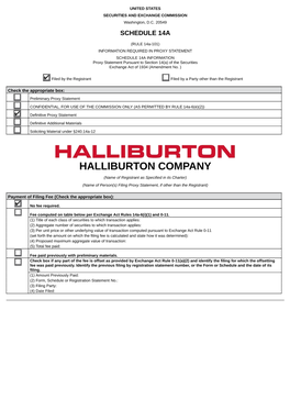 Halliburton Company