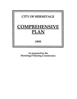 The City of Hermitage Comprehensive Plan (1993) (PDF)