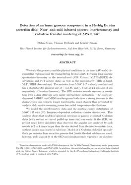 Detection of an Inner Gaseous Component in a Herbig Be Star Accretion Disk: Near- and Mid-Infrared Spectro-Interferometry and Radiative Transfer Modeling of MWC 1471