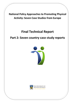 Final Technical Report Part 2: Seven Country Case Study Reports