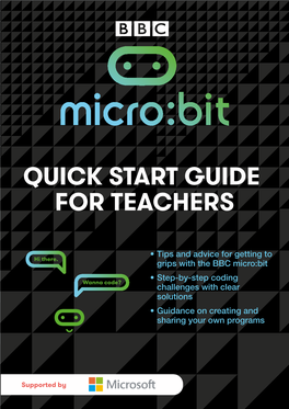 Quick Start Guide for Teachers