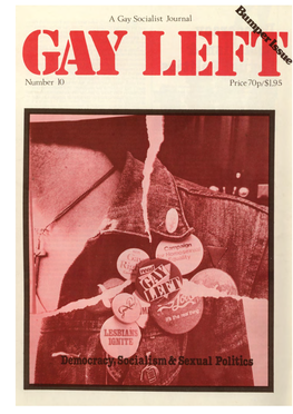 Gay Left Issue 10