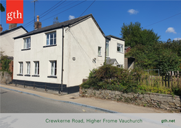 Crewkerne Road, Higher Frome Vauchurch