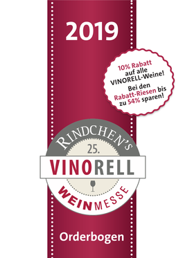 Orderbogen Der 25. VINORELL 2019 in Hamburg