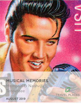 Musical Memories Memphis & Nashville, Tennessee