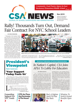 Thousands Turn Out, Demand Fair Contract for NYC School Leaders