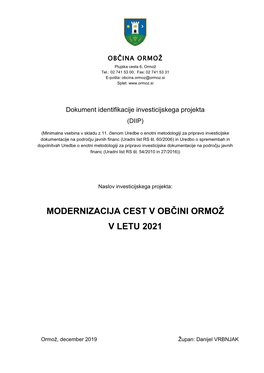 DIIP LC Ormož-Ivanjkovci