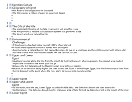 1 Egyptian Culture 2 Geography of Egypt 3 4 the Gift of the Nile 5