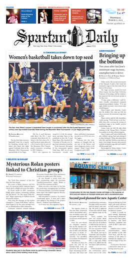 Spartan Daily, March 11, 2015