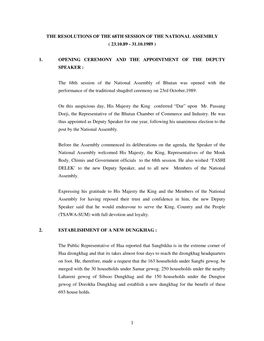 The Resolutions of the 68Th Session of the National Assembly ( 23.10.89 - 31.10.1989 )