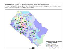 Hispanic Origin: 33.7% of the Population in Orange County Is of Hispanic Origin
