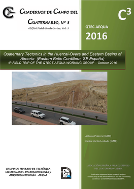 Quaternary Tectonics in the Huercal-Overa and Eastern Basins of Almería (Eastern Betic Cordillera, SE España)