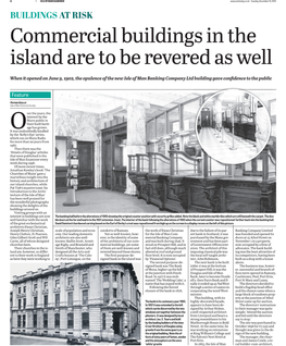 IOM Bank, Athol St. & Commercial Architecture Alexander Marshall