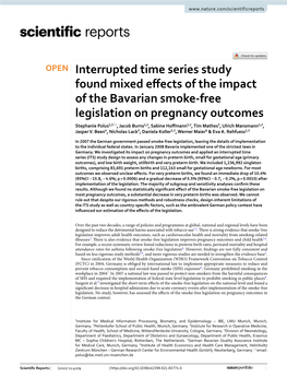Interrupted Time Series Study Found Mixed Effects of the Impact of The