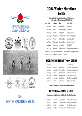 2004 Winter Marathon Series