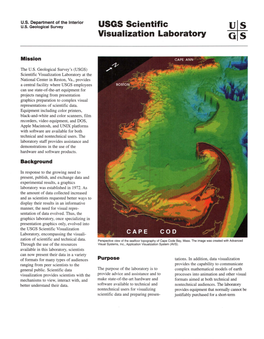 USGS Scientific Visualization Laboratory