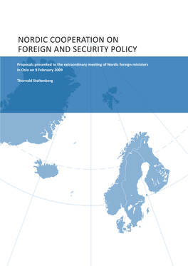Nordic Cooperation on Foreign and Security Policy