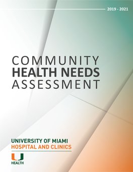 Community Health Needs Assessment 2019-2021