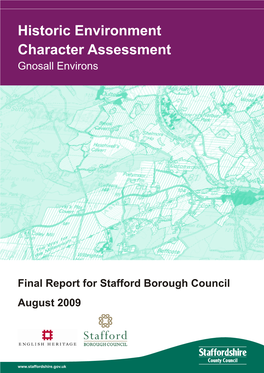 Historic Environment Character Assessment for Gnosall