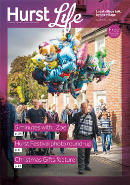 Hurst Festival Photo Round-Up Christmas Gifts Feature 5 Minutes With