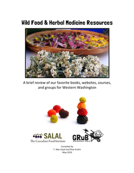 Wild Food & Herbal Medicine Resources