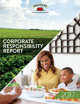 Corporate Responsibility Report 2017 Corporate Responsibility REPORT