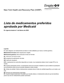 New York (HARP) Medicaid