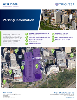 Parking Information