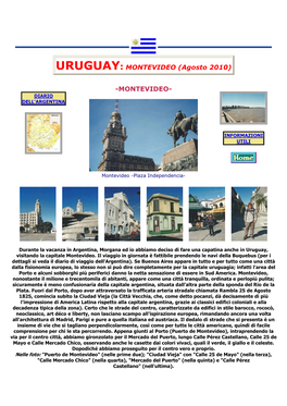URUGUAY: MONTEVIDEO (Agosto 2010)