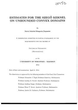Estimates for the Szegó Kernel on Unbounded Convex Domains
