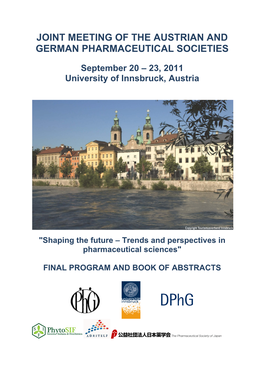 Final Program and Book of Abstracts