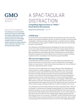 A SPAC-Tacular Distraction: Compelling Opportunities in “Other” Event-Driven Investments | P2