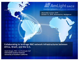 Collaborating to Leverage R&E Network Infrastructures Between