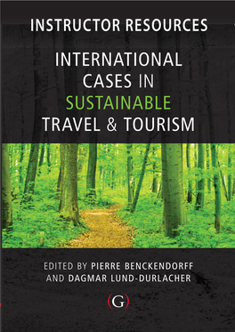 International Cases in Sustainable Travel & Tourism