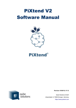 Pixtend V2 Software Manual