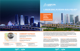 I-395/SR 836/I-95 DESIGN-BUILD PROJECT Financial Project Numbers: 251688-1-52-01, 423126-1-52-01, 423126-2-52-01, 429300-2-52-01