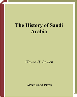 History of Saudi Arabia