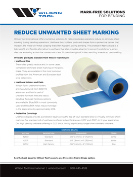 Reduce Unwanted Sheet Marking