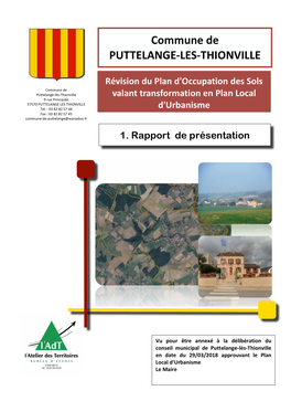 Rapport De Présentation