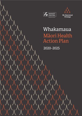 Whakamaua: Māori Health Action Plan 2020–2025